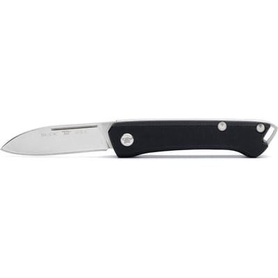 Buck saunter black drop point pe