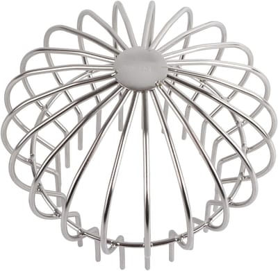 Afvoerput Dakgoot - Vloerafvoer RVS - Buiten Drainage - Anti-blokkering Ontwerp - 160mm Diameter - Zilverkleurig