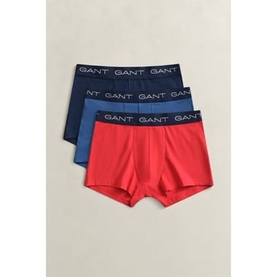 Gant Ondermode Trunk 3-Pack Rose Red / male