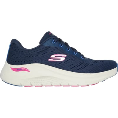 Skechers Arch Fit 2.0 - Big League Dames Sneakers - Donkerblauw/Multicolour