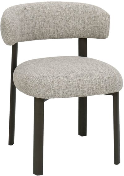 DÉJA Living Eetkamerstoel Alamo - Beige/Brons - Set van 2