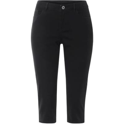 ESMARA Dames jeans - Capri (Zwart, 36)