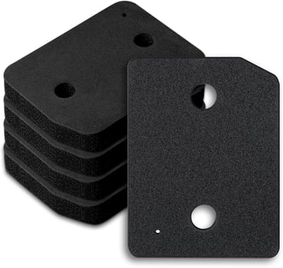 Vervangend plint filter geschikt voor - droger - 9164761 Warmtepompdroger - plintfilter van schuim voor - droger 5 stuks