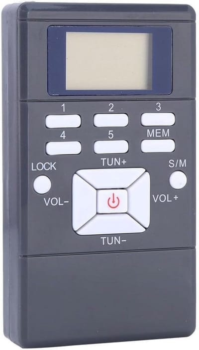 Dailygoody - Portable Mini Fm Radio - Draagbaar - Hoge gevoeligheid