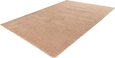 Lalee Dream- Hoogpolig vloerkleed- scandinavisch- effen- shaggy- superzacht- polyester- uni kleur- trendy- modern- 160x230 cm champagne