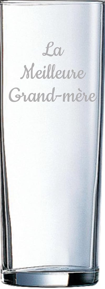 Longdrinkglas gegraveerd - 31cl - La Meilleure Grand-mère