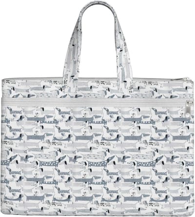 Canvas Draagtas - Opbergtas - Dagelijks Gebruik - Met Rits - 38 x 27 cm - Veelkleurig
