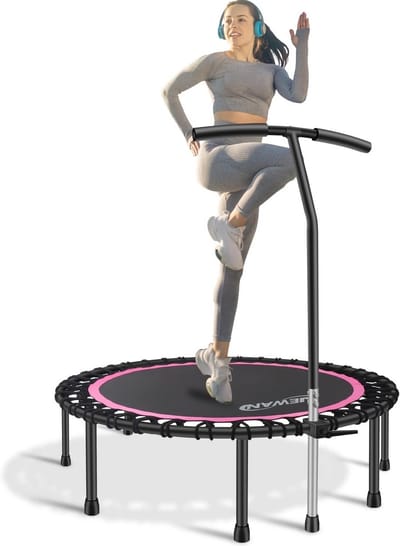 Fitness Trampoline 48 inch met verstelbare hoogte