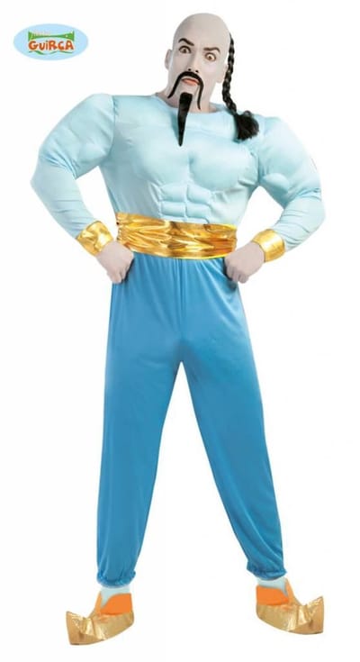 Fiestas Guirca - Kostuum muscle lamp - maat L - Carnavalskleding - Carnaval - carnavalskleding 2027 - Carnaval kostuum