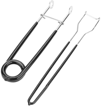 Allecto - Vis Haak Remover - Vishaak Verwijderaar - Duurzaam Roestvrij Staal - Vis Mond Opener - Handig Gereedschap voor Vissers - Perfect voor Zou...