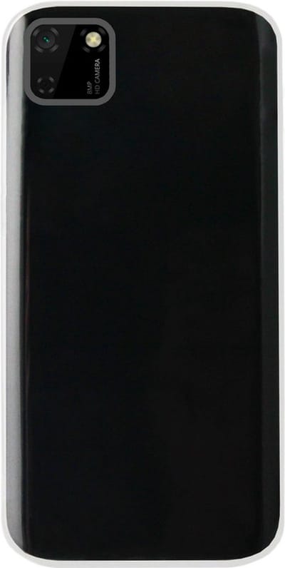 ADEL Siliconen Back Cover Softcase Hoesje Geschikt voor Huawei Y5p - Doorzichtig Transparant