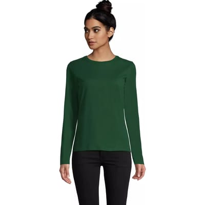 SOL'S Women´s Long Sleeve T-Shirt Imperial L02075 - Bottle Green - M