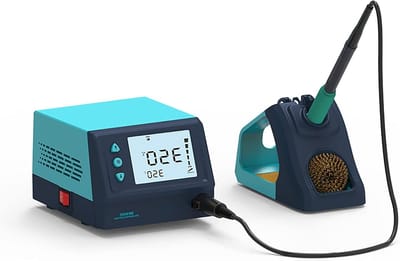 Soldeerstation - Soldeerapparaat - Elektronica Reparatie - Snelle Temperatuur Controle - 75 Watt - Zwart