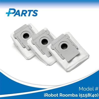 iRobot Roomba i5158 Stofzakken (3 Stuks, Plus.Parts® alternatief voor 4626194 / 4640235)