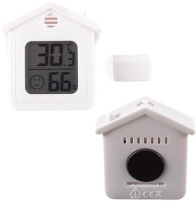 Digitale Binnenthermometer en Vochtigheidsmeter met LCD-Scherm