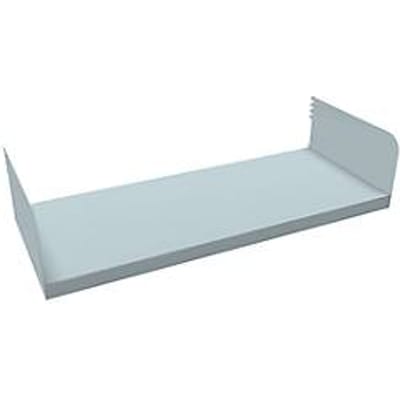 Legbord, met zijsteunen, voor Variabo draagarmstelling, B 750 x D 300 mm