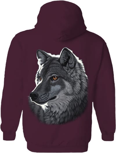 Night Wolf The Coloured House Hoodie L