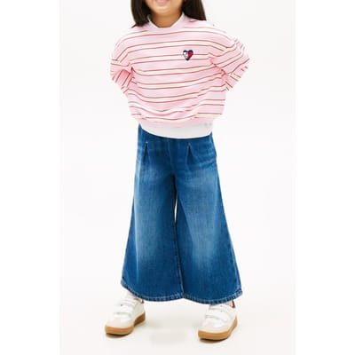 Tommy Hilfiger Girls Culotte Truebluedkdenim Größe: 5 | Jeans Outlet | kids | Blau