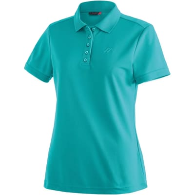 Maier Sports Ulrike Korte Mouw Poloshirt Groen XS Vrouw
