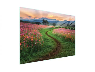 TMK ArtDeko - Snijplank - 40x30 Górski Motief - Glas - Antislip