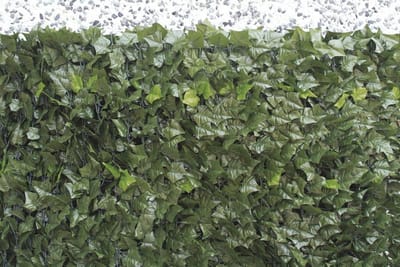 Kunsthaag groen - Kunstheg - Tuindecoratie - UV-bestendig - 100x300 cm - Donkergroen