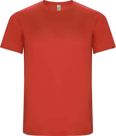 Rood unisex ECO CONTROL DRY sportshirt korte mouwen 'Imola' merk Roly maat XXL