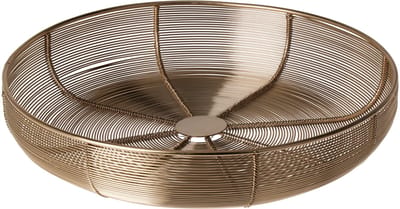 Home & Styling Dienblad - Ø31x6cm - Serveerschaal - Opdienblad - Decoratieve Schaal - Goud