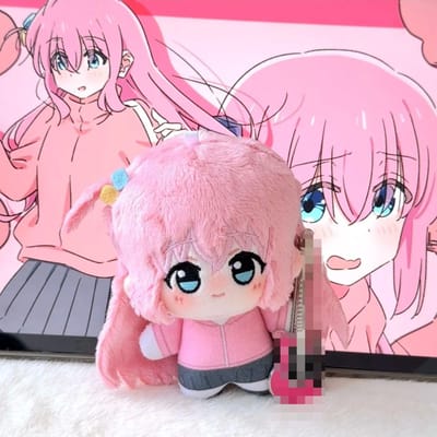 Pendentif Peluche Cosplay 10cm Anime Bocchi the Rock Gotoh Hitori Yamada Ryo Peluche Cadeau d'Anniversaire 10cm