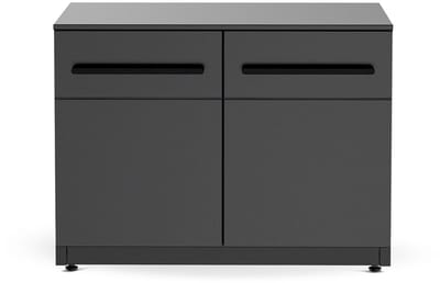 Cozze® Elements buitenkeuken 90 - laag module voor plancha of grill in de 900 serie, 78 x 90 x 60 cm
