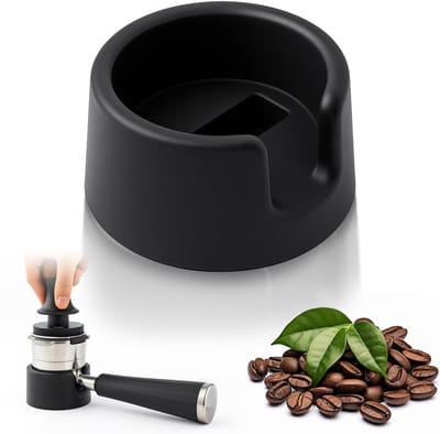 Dailygoods - Koffie tamper basis voor Ninja Luxe Cafe Premier ES601EU/ES701EU, verbetert de tamping-stabiliteit en extractie, robuuste tamping-station zeefdragerhouder voor Ninja Luxe Café koffiemachine