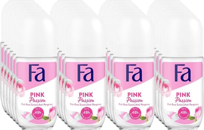 Fa Deo Roll-on Women - Pink Passion 50 ml - Voordeelverpakking 24 stuks