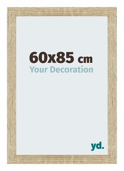 Your Decoration - Puzzellijst 60x85 cm - Sonoma Eiken - Puzzellijst 1500-2000 stukjes - MDF Fotolijst - Mura
