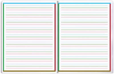 Clairefontaine Dyslexie schrijfblok A4, 100 pagina's