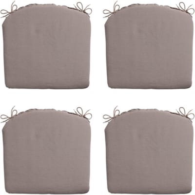 Madison - Zitkussen Panama taupe - Ca. 46x48 cm - Set van 4
