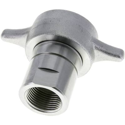 Stalen EDBRO Schroefkoppelingen G 1 inch Binnendraad Losse Helft D 54 mm