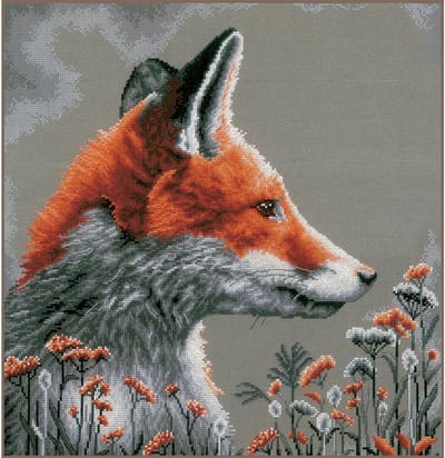 Lanarte Borduurpakket - Borduurset - Borduurpakket volwassenen - Telpakket kit - 42 x 44cm - Starend in de nacht - PN-0202499