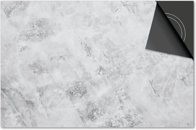 Inductie beschermer 60x60 - afdekplaat inductie mat - Dietrix Kookplaat beschermer - Exclusief - Beton - Muur Lichtgrijs