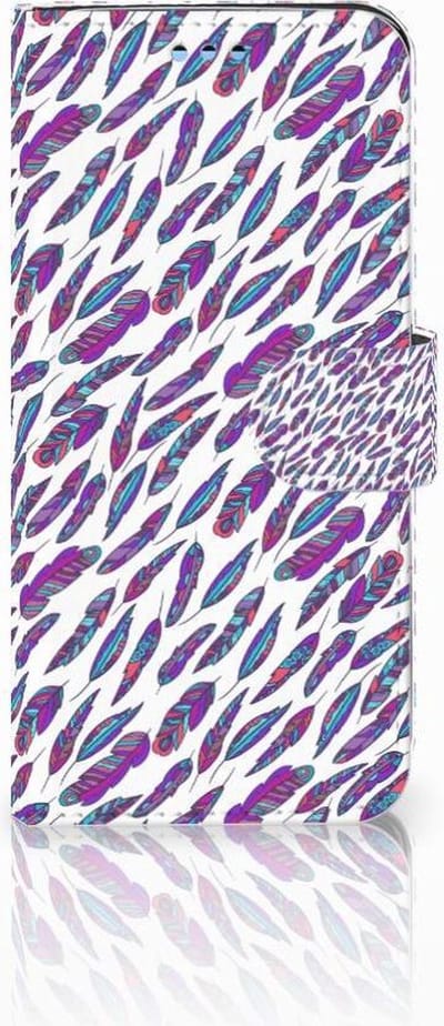 Samsung Galaxy S9 Telefoon Hoesje Feathers Color