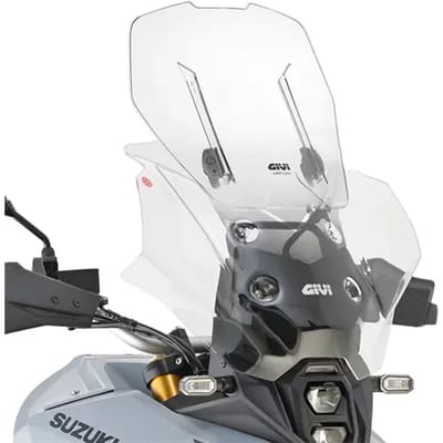 Givi Airflow Suzuki Dl V-strom 800 2023 Af3125b Verstelbare Voorruit Transparant