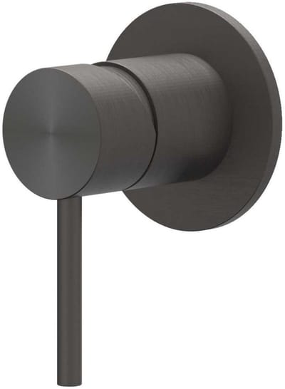 IVY Concord Inbouw douchemengkraan eenhendel inclusief inbouwdeel RVS316 geborsteld carbon black PVD
