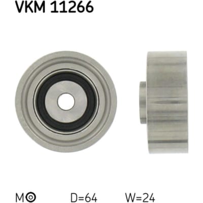 Tandriemgeleiderpoelie  SKF VKM 11266