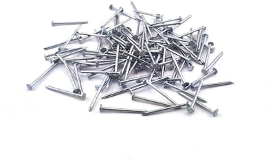 100 Stuks Verzinkte Stalen Nagels Geribbeld Gehard 2,2 x 50 mm