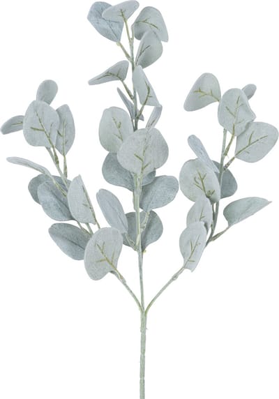 Easyplants | Kunstbloem Eucalyptus rond 68 cm | Zijde | Nepbloemen | groen | Onderhoudsvrij | Kant-en-klaar