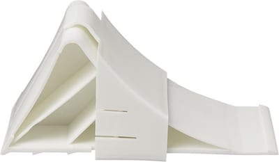 ProPlus Wielkeg met houder - kunststof - 220 x 100 x 90 mm - wit