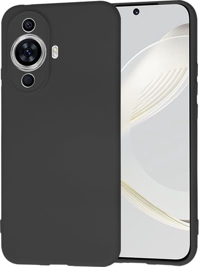 Hoesje geschikt voor Huawei nova 12s - Techsuit Soft Flex Silicone Back Cover - Black