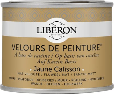 Liberon Velours De Peinture Muurverf - Mat - Jaune Calisson - 0,125l