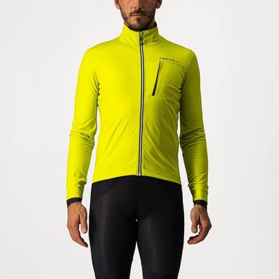 Castelli GO fietsjas Chartreuse/Dark Gray - Mannen - maat XL
