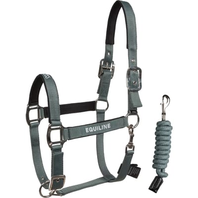Halster en touwset voor paarden Equiline Eqcalong