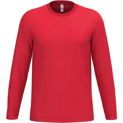 iDeal Basic Brand iDeal150 uniseks T-shirt LSL IB313 - Ideal Red - S