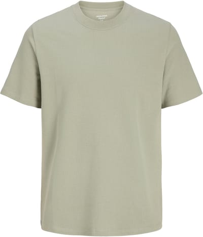 JACK&JONES - JORMONTAUK TEXTURE TEE SS CN - Heren - T-shirts